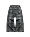 Ghost Plaid Denim