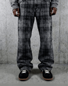 Ghost Plaid Denim