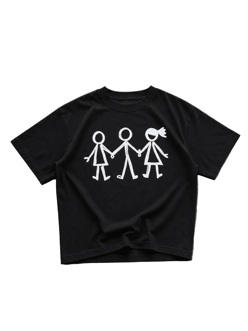 “Fractured Bonds” Tee | BLACK