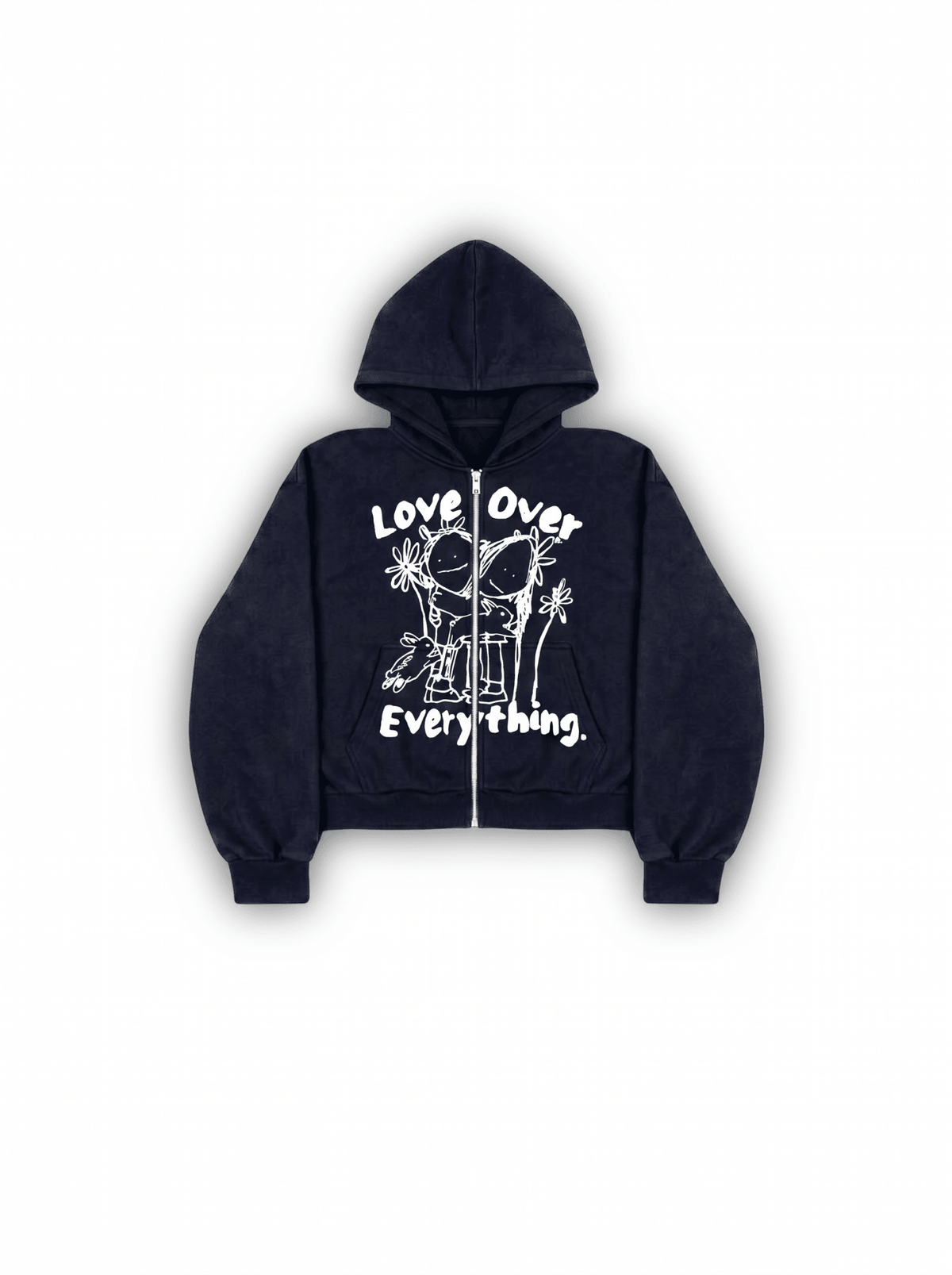 “Love Over Everything” Zip-Up